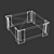 Premium Hooker Furniture Cocktail Table 3D model small image 3