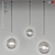 Bubble Lamp: LED Suspension Design 3D model small image 1