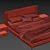 Glowing Dream Neon Bed 3D model small image 3