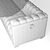 Glam Velvet Sofa with Rhinestone Accents 3D model small image 2