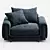 Luxury Bobois Armchair 3D model small image 2