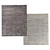 Anatolia Hand-Knotted Wool & Silk: Exquisite Restoration Hardware Carpet 3D model small image 1