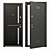 Durable Entrance Door: Torex Series DELTA-M 10(M 12) COMBO DL-2, DC-2W ( 3D model small image 1