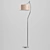 Elegant Neutral Hilton Pendant 3D model small image 1