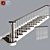 Elegant Staircase Solution 3D model small image 1