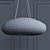 Modern Bianco Pendant Light 3D model small image 2