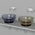 Elegant Murano Sink Set by Rexa 3D model small image 1