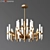 Elegant Ceiling Light Collection for Sophisticated Spaces 3D model small image 2