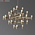 Elegant Ceiling Light Collection for Sophisticated Spaces 3D model small image 3