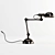 Sleek Study Lamp 3D model small image 2