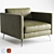 Scandi Osaka Armchair: VRay & Corona Options 3D model small image 2