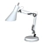 Minimalist White Office Table Lamp 3D model small image 1