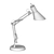 Minimalist White Office Table Lamp 3D model small image 3