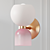 Title: Greta Gooseneck Sweetie Sconce 3D model small image 2