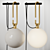 Modern NH Wall Lamp 3D model small image 1