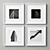 Multi-Colored Picture Frames Set 3D model small image 10