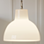 Elegant Glass York Pendant Lamp 3D model small image 2