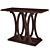 Elegant Adaline Console Table 3D model small image 1