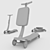 Nio AI-Driven Electric Scooter 3D model small image 2