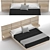 Modern Box Bed: 3DMax Design 3D model small image 2