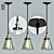 Modern Industrial Lighting Fixture 3D model small image 1