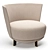 Alberta Armchair: Jammin' Comfort 3D model small image 1