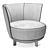 Alberta Armchair: Jammin' Comfort 3D model small image 3
