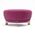 Alberta Bliss Pouf: Stylish Comfort for Your Home 3D model small image 2