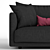 Stylish Novamobili Mac Sofa 3D model small image 2