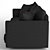 Stylish Novamobili Mac Sofa 3D model small image 3