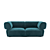 Fly ST 204 Two Seat Sofa 3D model small image 2