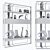 Versatile Shelving Unit: 38 3D model small image 2