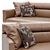 Camerich AMOR: Sleek and Stylish Two-Seat Sofa 3D model small image 2