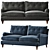 Avett Tufted Sofa: Elegant Comfort for Your Home 3D model small image 2