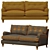 Avett Tufted Sofa: Elegant Comfort for Your Home 3D model small image 3