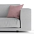 Elegant Novamobili Mac Corner Sofa 3D model small image 2