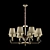 Elegant Ritz Spain Chandelier 3D model small image 1
