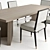 Indigo Living Calvin Table & Tivoli Chair Set 3D model small image 2