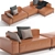 Buenavista Modern Sofa Set 3D model small image 2