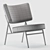 COCO Padded Lounge Chair - Ultimate Comfort and Style! 3D model small image 3