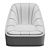 Minimalist Comfort: Herman Miller Fiji Chair 3D model small image 3