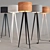 Zuiver Tripod Floor Lamp: Sleek and Stylish 3D model small image 1