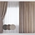 Mid-Poly Curtains: 91,435 Polygons [92,875 Verts] 3D model small image 1