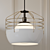 Sleek City Pendant Light: Jonah Takagi 3D model small image 3