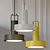 Modern Domus LED Pendant Light 3D model small image 1