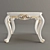 Timeless Elegance Classic Coffee Table 3D model small image 1