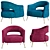 Domaine Eichholtz Chair: Elegant and Versatile 3D model small image 1