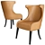 Elegant Eichholtz Elson Chair 3D model small image 1