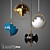 Contemporary Geometric Chandelier 3D model small image 1