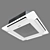 Coolwaves: Samsung Cassette Air Conditioner 3D model small image 1